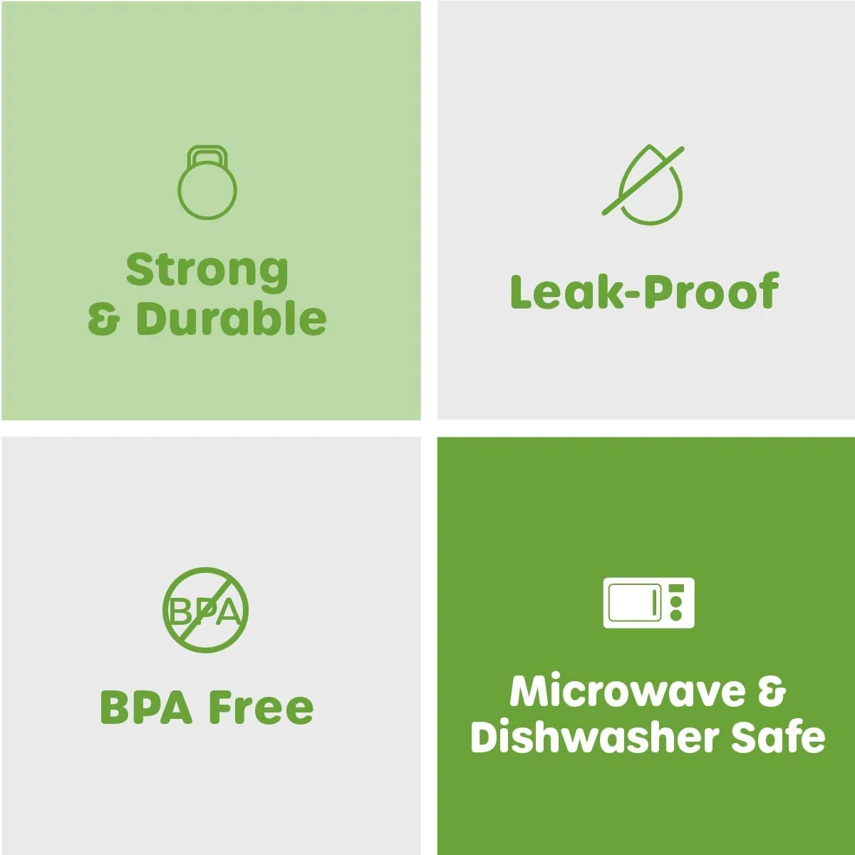 10-Pack Airtight Food Storage Containers with Lids C760