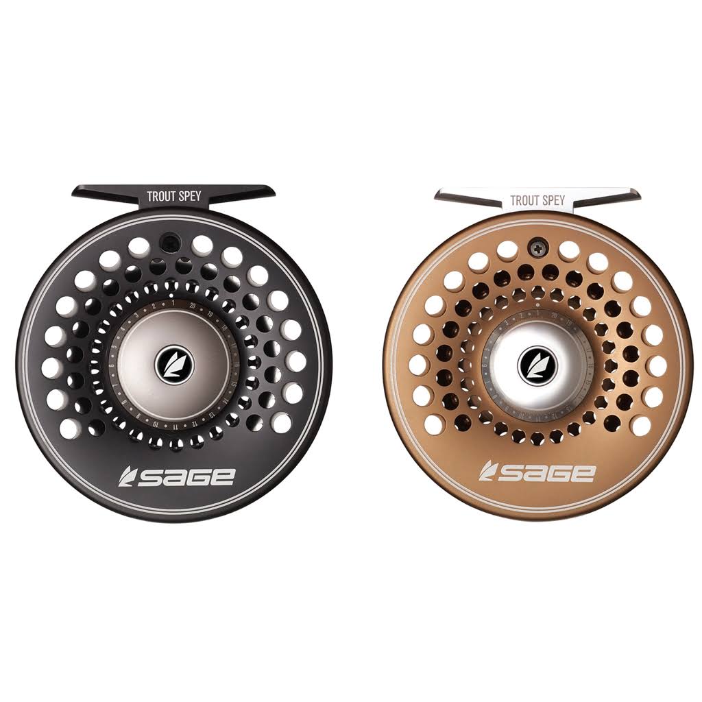 Sage Trout Spey Fly Reel - 3/4/5 - Stealth/Silver Z287954