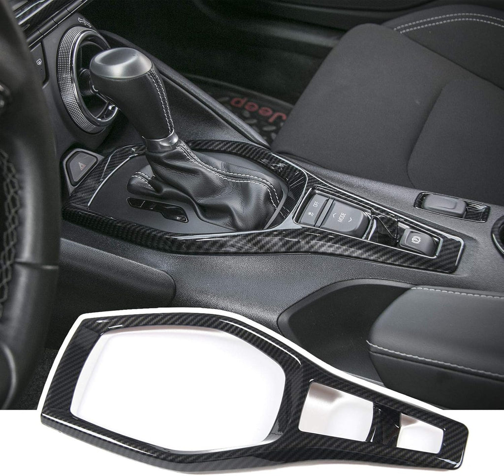 Carbon Fiber Gear Shift Panel Trim Cover I220935