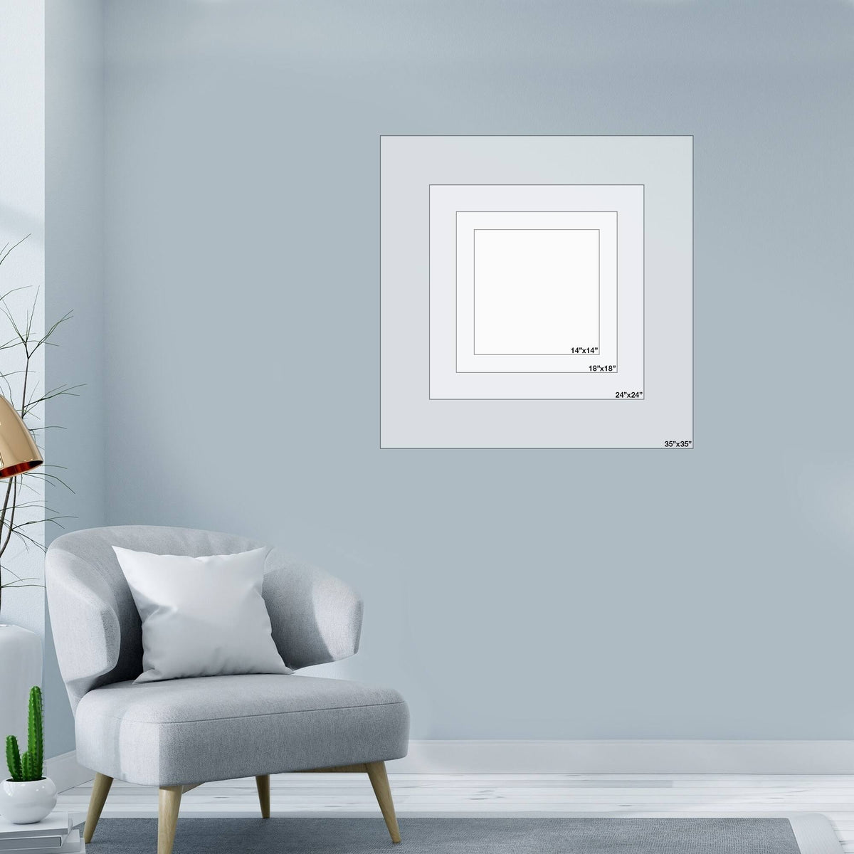 Canvas Art 35X35 B894988