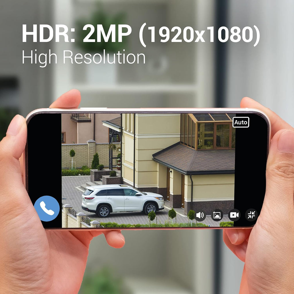 HD WiFi Indoor/Outdoor Security Camera with Color Night Vision C265