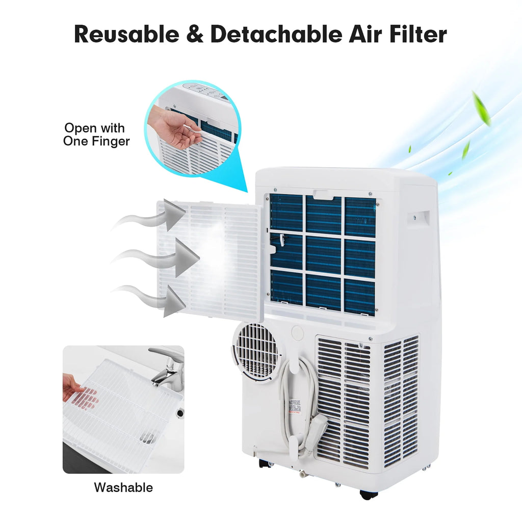 8800 BTU 4-in-1 Portable Air Conditioner N8099
