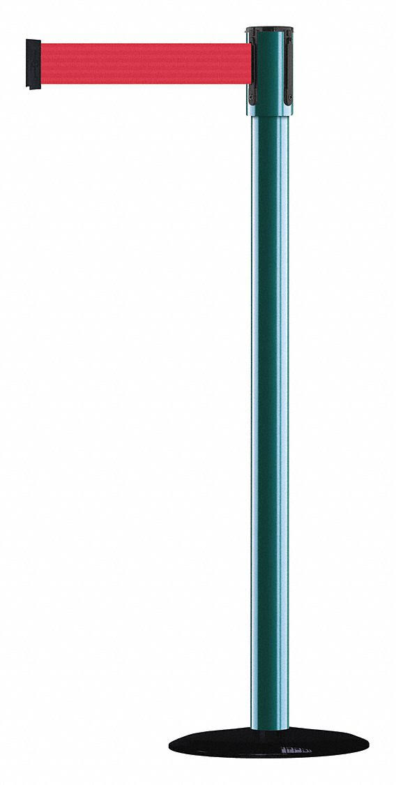 Slimline Post, red, green Post S141