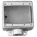 3/4 in. Double-Gang Cast Device Box H511