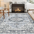 Machine Washable 5x7 Area Rug T708056