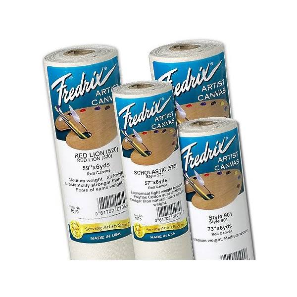 60 in. x 30 Yards Acrylic Primed Canvas Roll J484