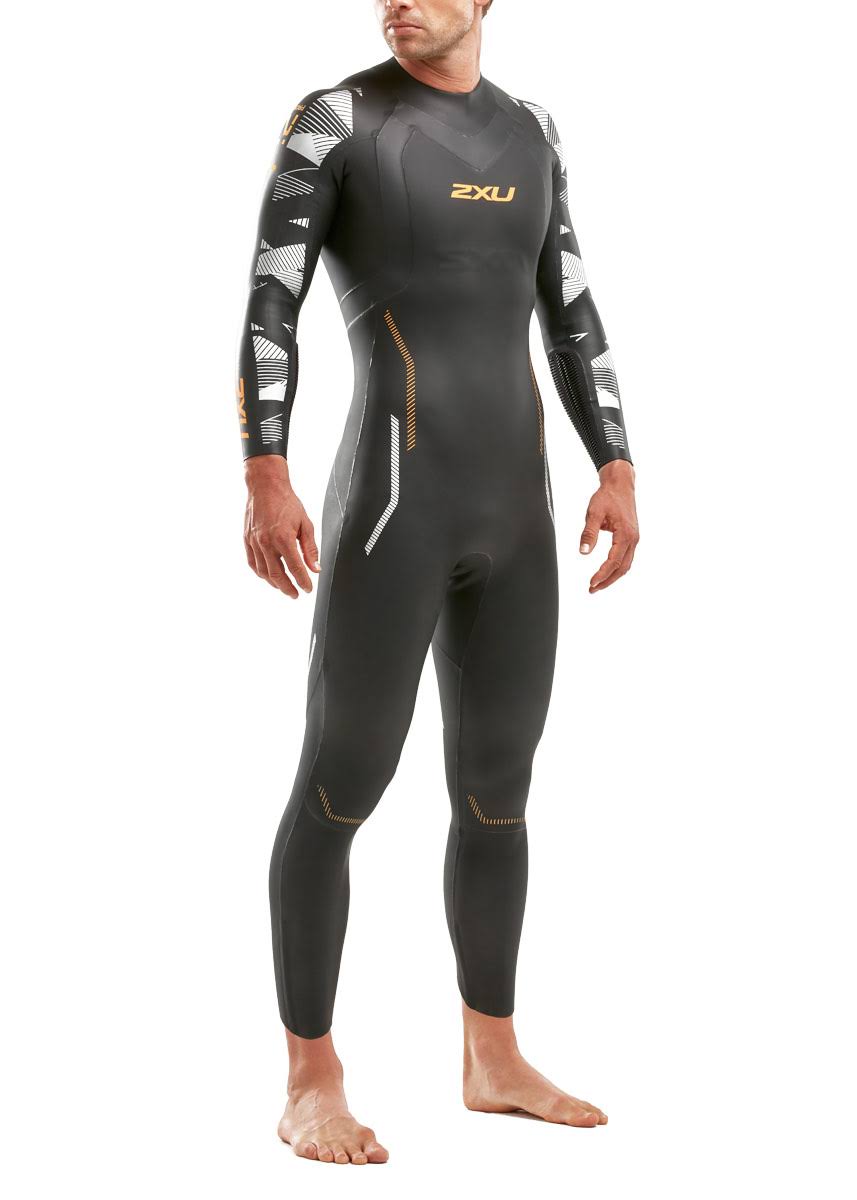 Black/Orange Fizz Wetsuit M729
