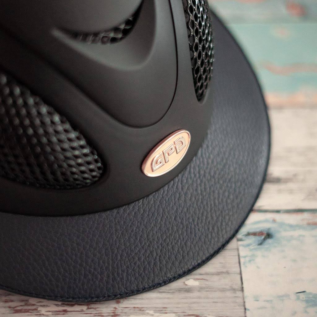 Leather Riding Helmet Y5289