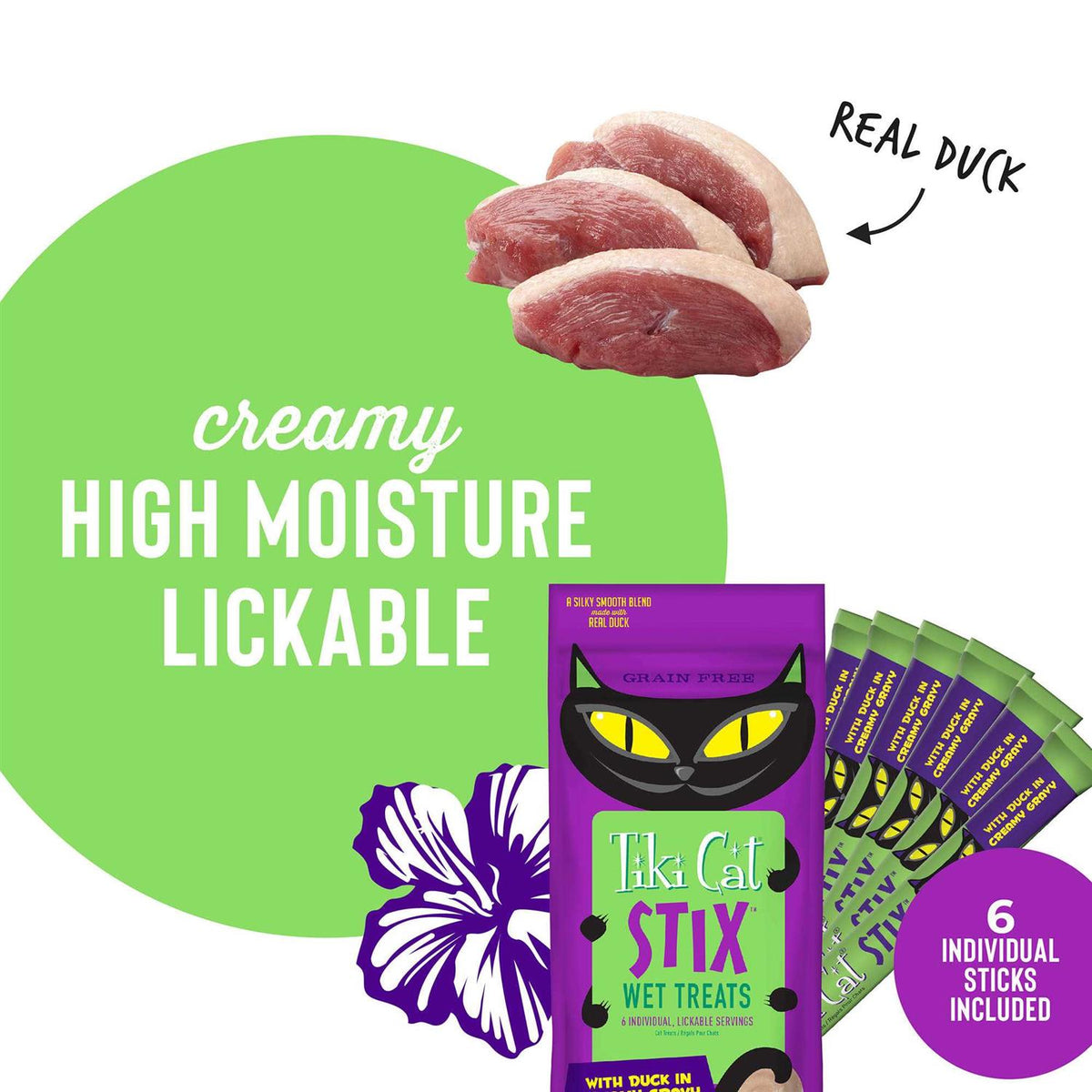 Duck Wet Cat Treat O89932