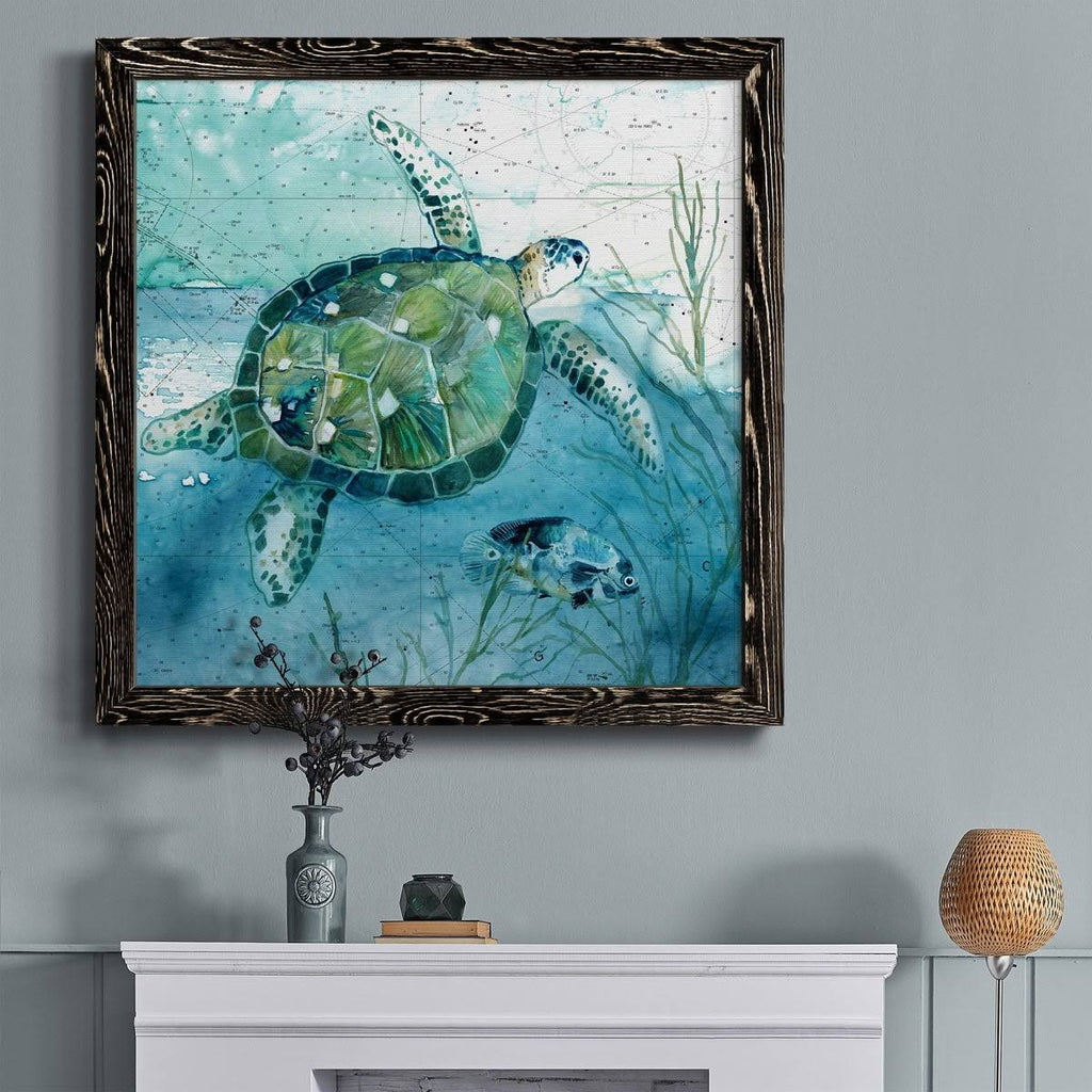 Framed Canvas S374