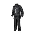 Dry Light Rain Suit 2 Pieces Black Size 3XL E494