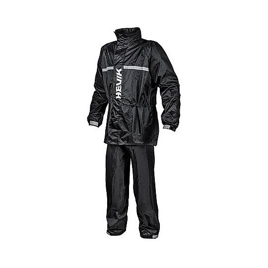 Dry Light Rain Suit 2 Pieces Black Size 3XL E494