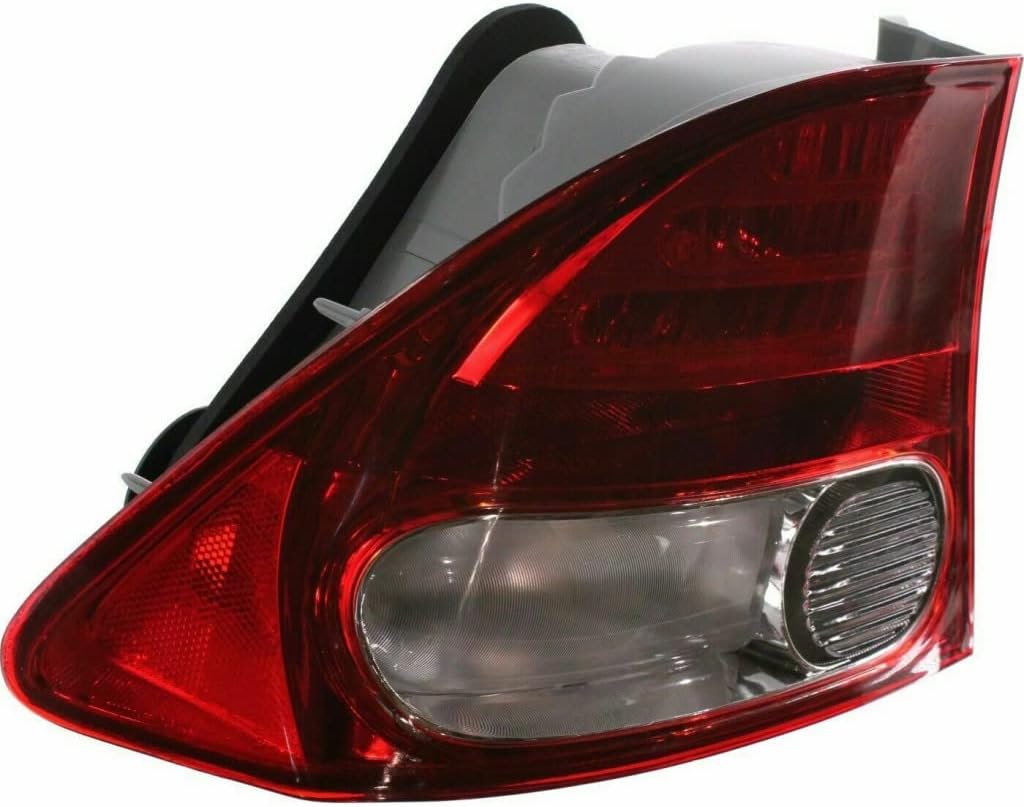 2009 2010 2011 Driver Side Tail Light Sedan W7298