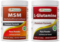 MSM Powder & L-Glutamine Pure Powder 1 LB W67225