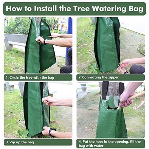 3 Pack 20 Gallon Slow Release Tree Watering Bag N12335