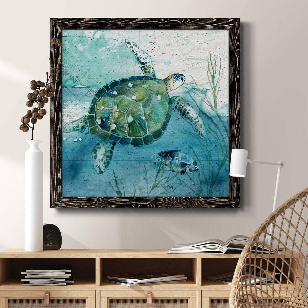 Framed Canvas S374