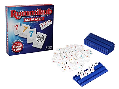 Blue Rummy Tile Game Q669
