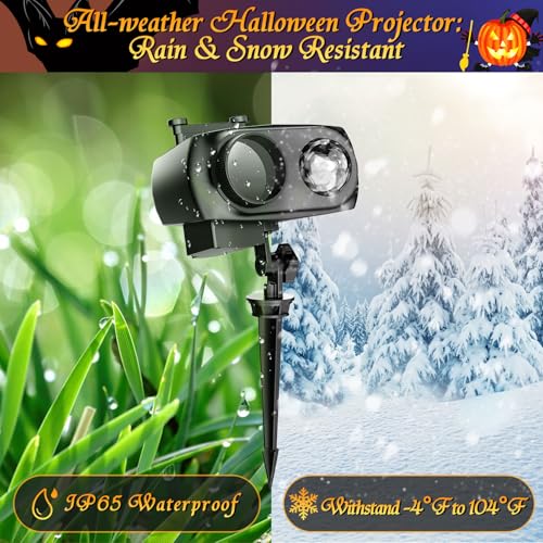 Halloween Projector Lights with Remote Control N6474