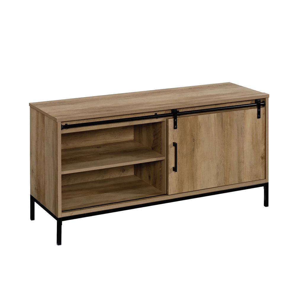 Rustic Weathered Oak Finish TV Stand C410