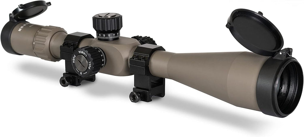6-24x50 First Focal Plane Rifle Scope with Illuminated MOA Reticle C864661