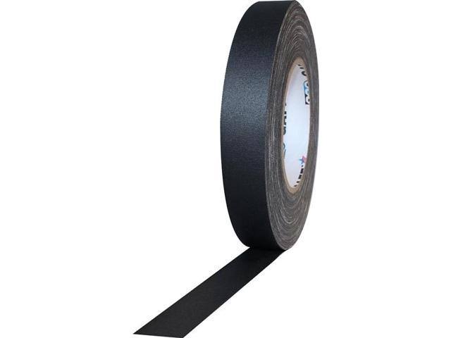 Black Gaffers Tape 1x22 x 55 Yard Roll (Pack of 48) Q746