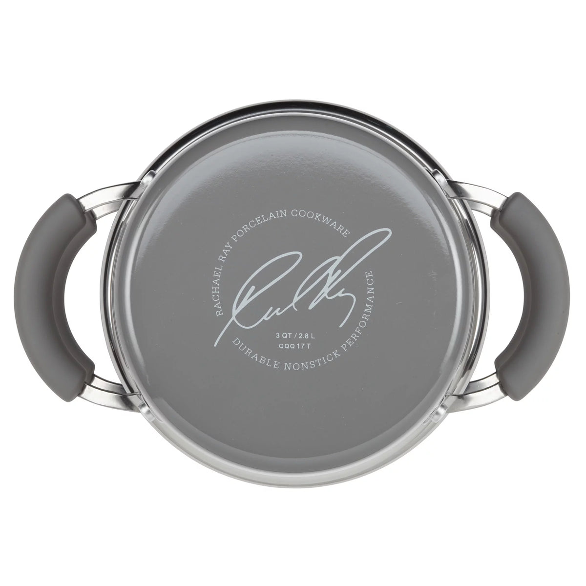 3 Qt Nonstick Porcelain Enamel Covered Multi Pot Set with Steamer I359883