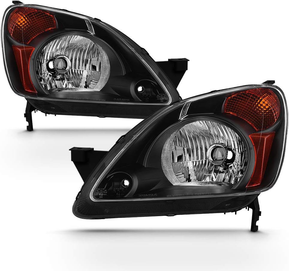 Black Housing Headlights for Honda CRV I658