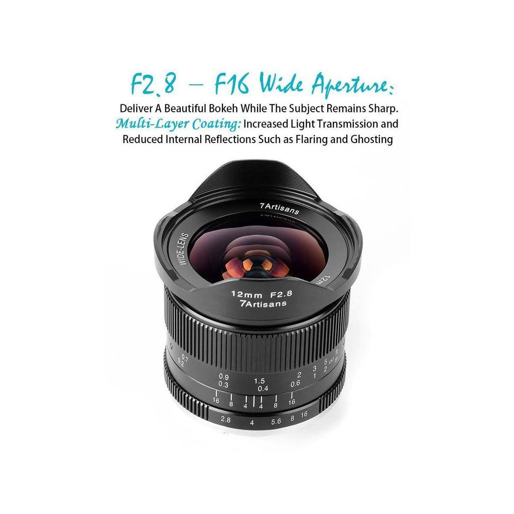 12mm f/2.8 Lens for Micro Four Thirds Mount K199