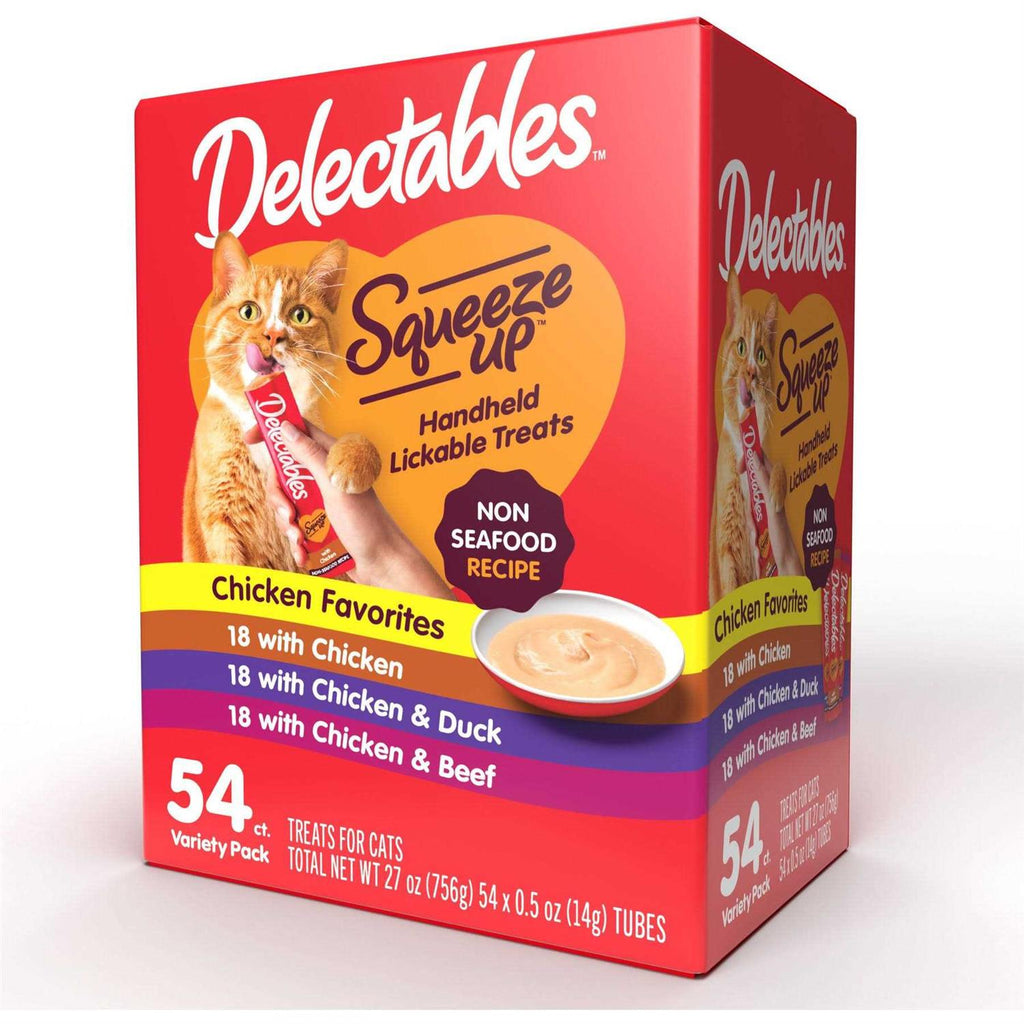Lickable Wet Cat Treats Variety Pack H824984