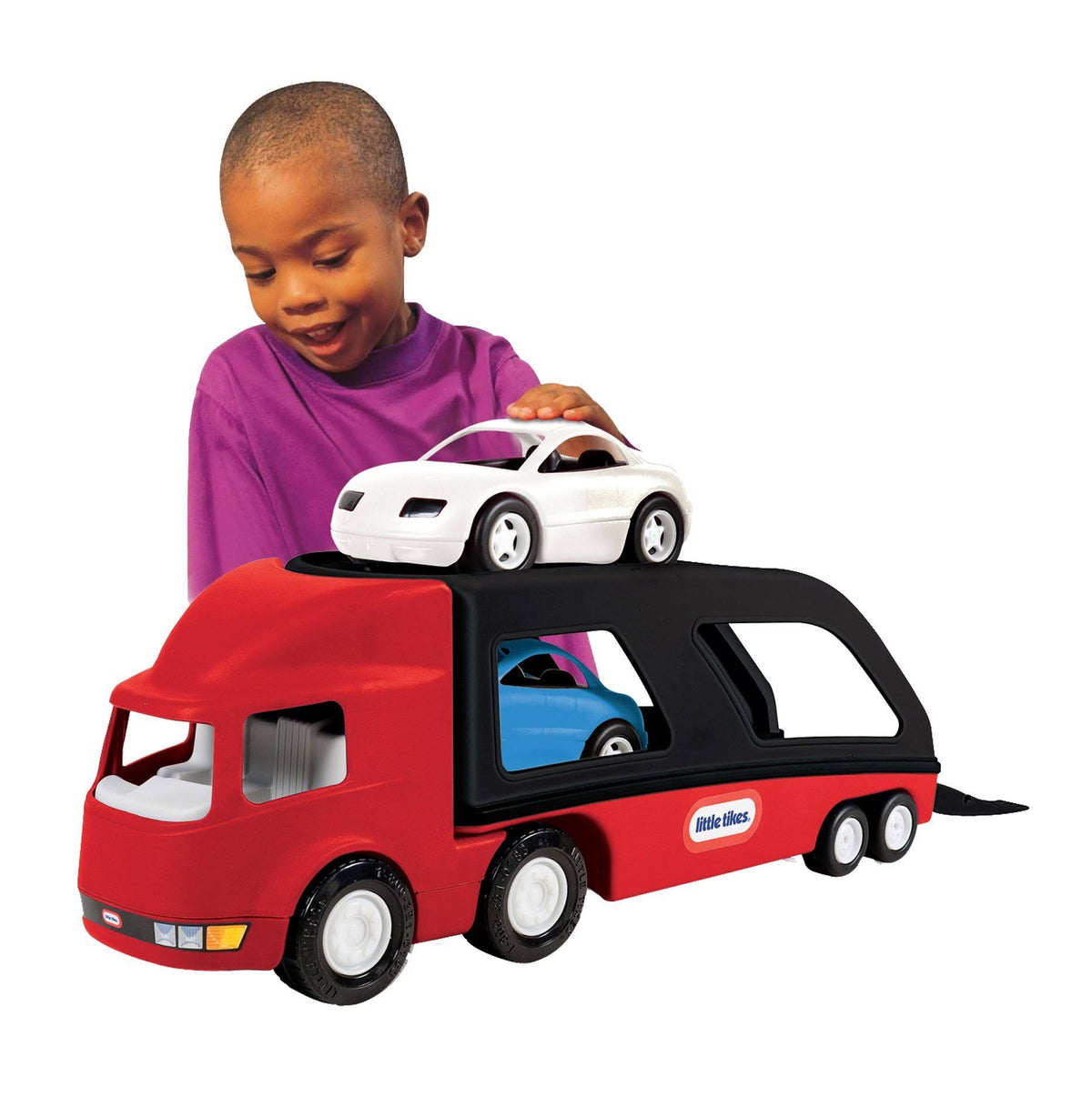 Red Car Carrier U73953