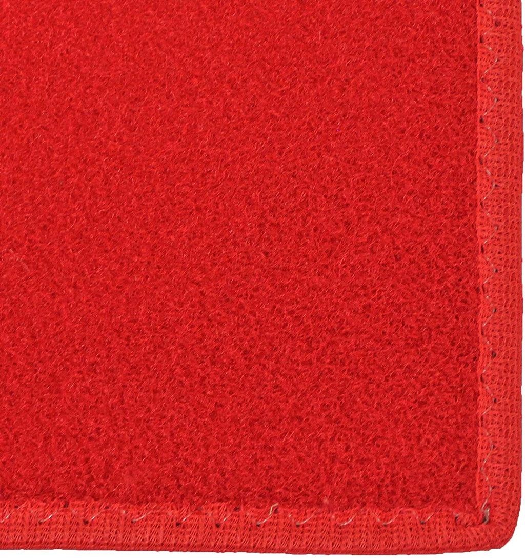 Red 100% UV Olefin Indoor/Outdoor Area Rug F511