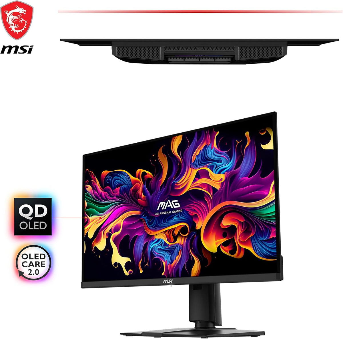 27 OLED Gaming Monitor, 2560 x 1440 QHD, 360Hz, True Black HDR 400 B302