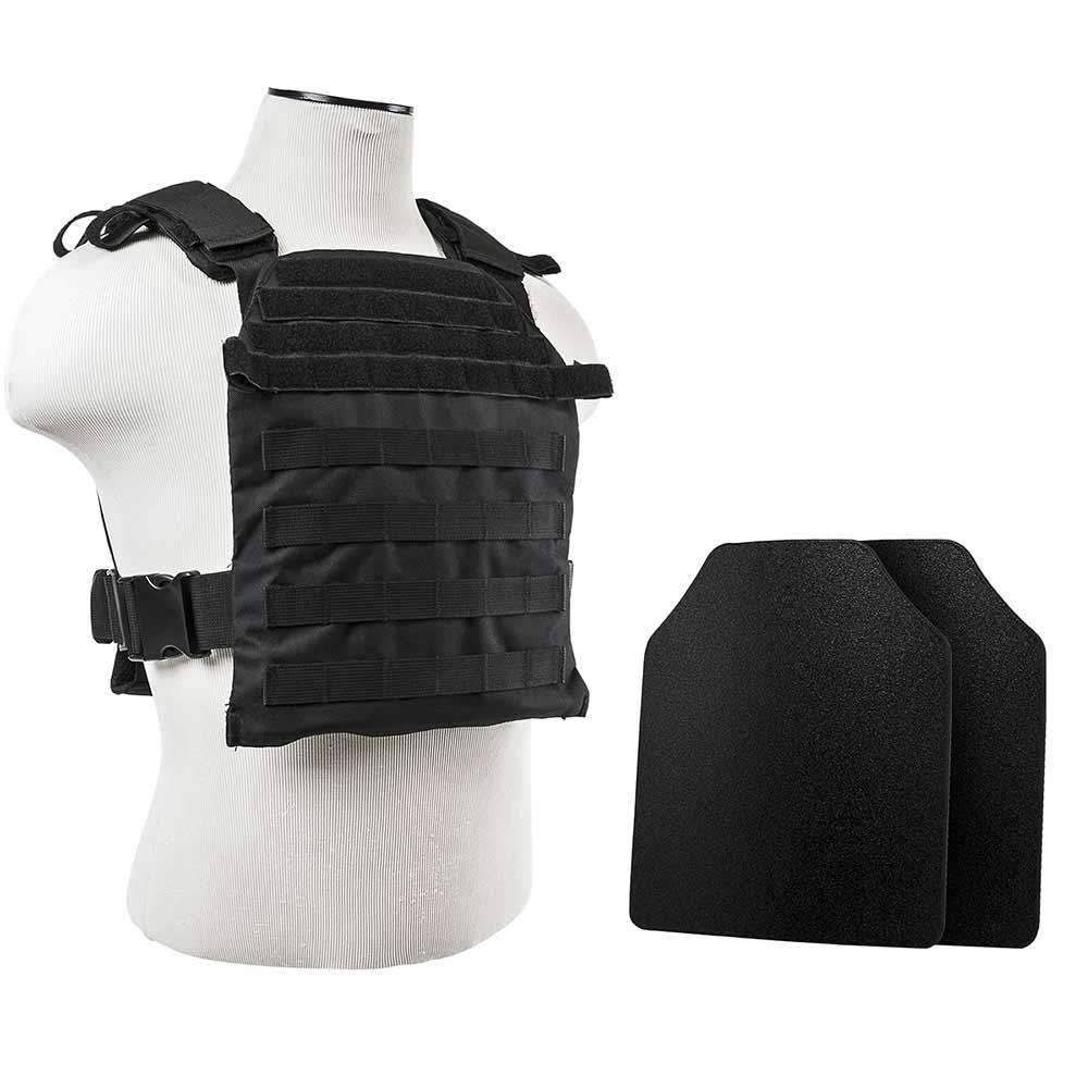Plate Carrier with 2x Level IIIA Hard Ballistic Plates N192372