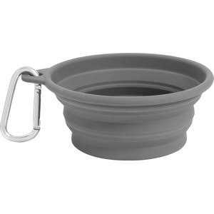 Collapsible Silicone Water Travel Bowl with Clip G1161