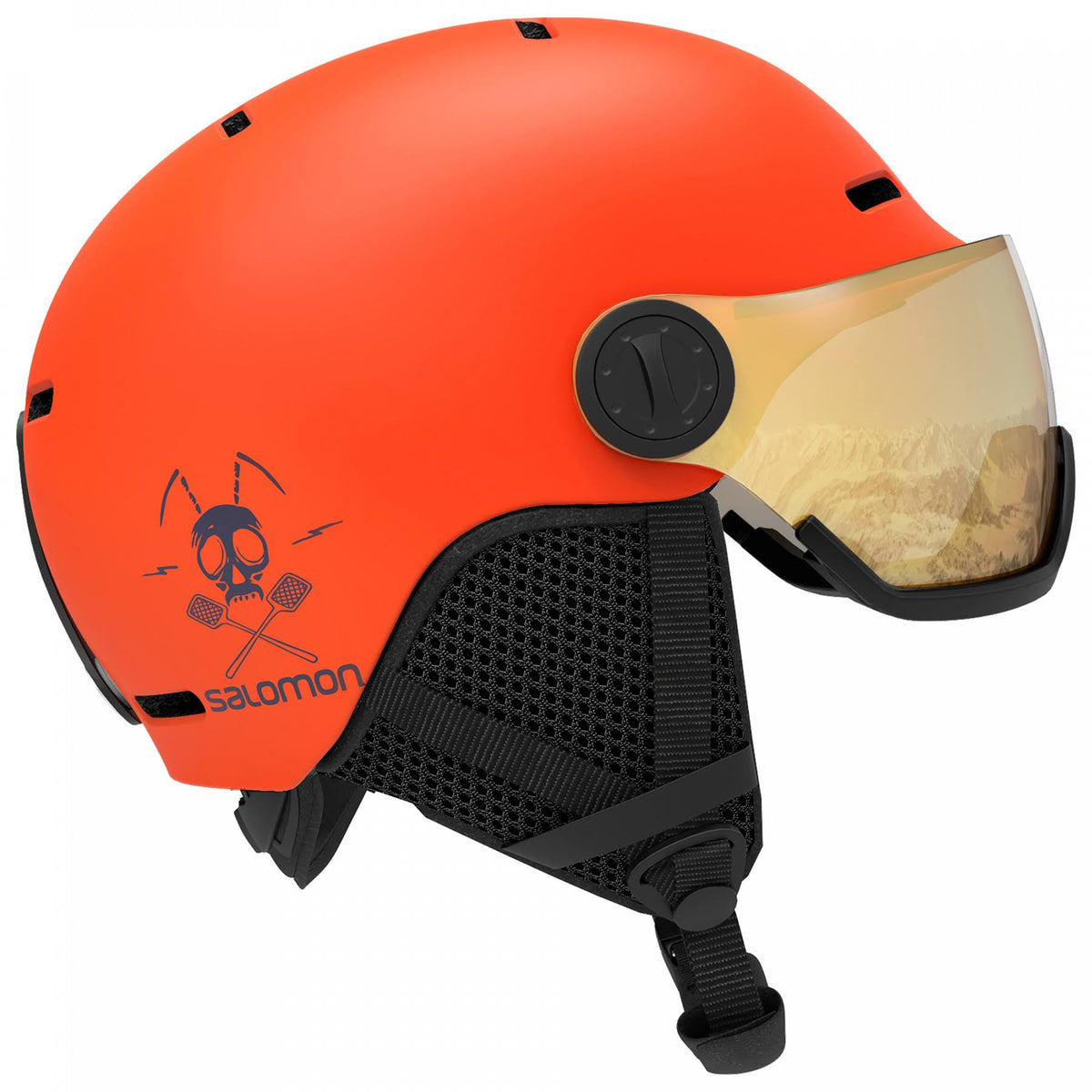 Flame Grom Visor Helmet Small N770124