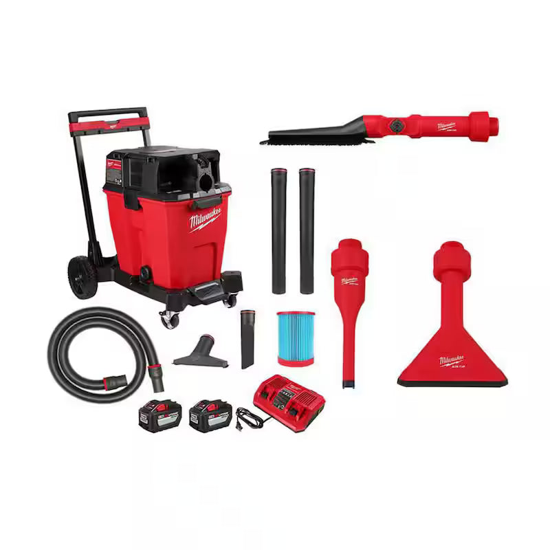 12 Gal. Cordless Wet/Dry Shop Vac Kit with Non-Marring Kit D6694