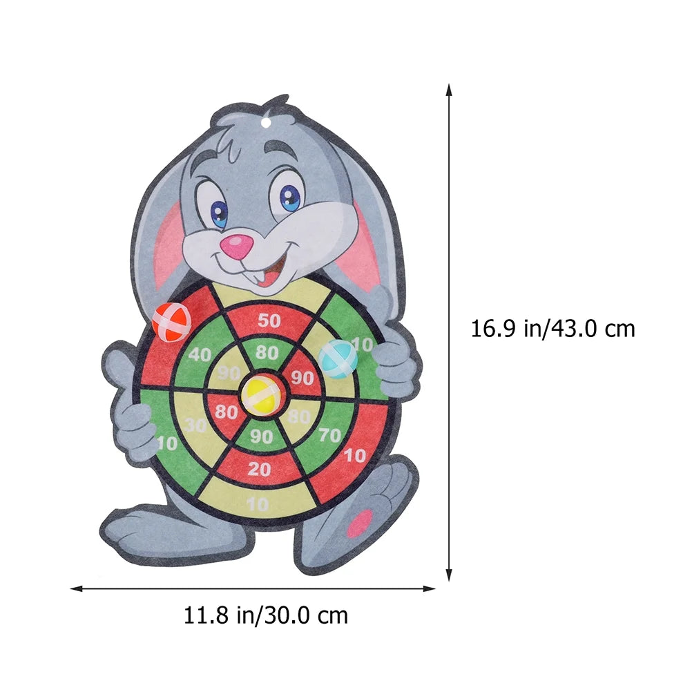 2 Sets Dart Board Game with Sticky Balls C8120