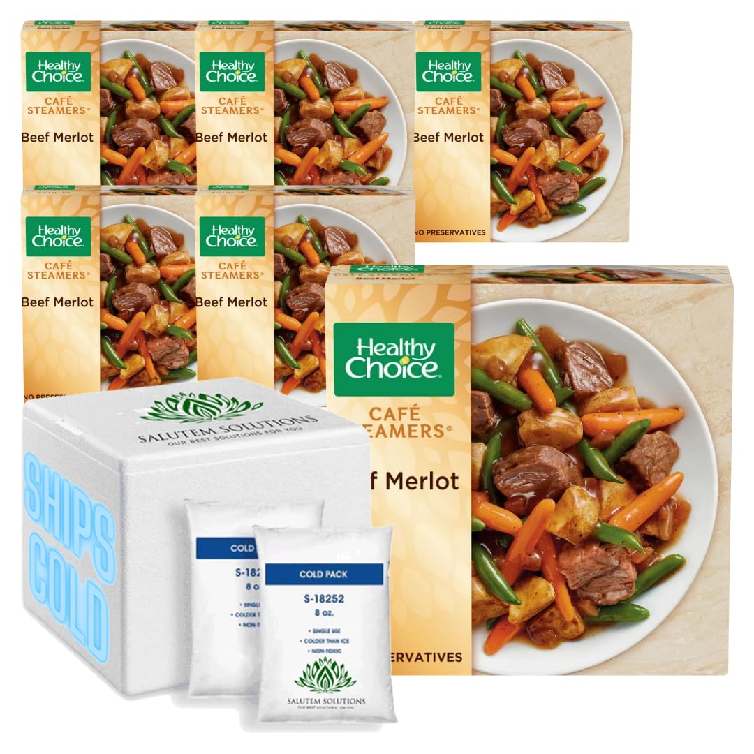 9.5 oz Frozen Beef Merlot Meal, Pack of 6 M710646