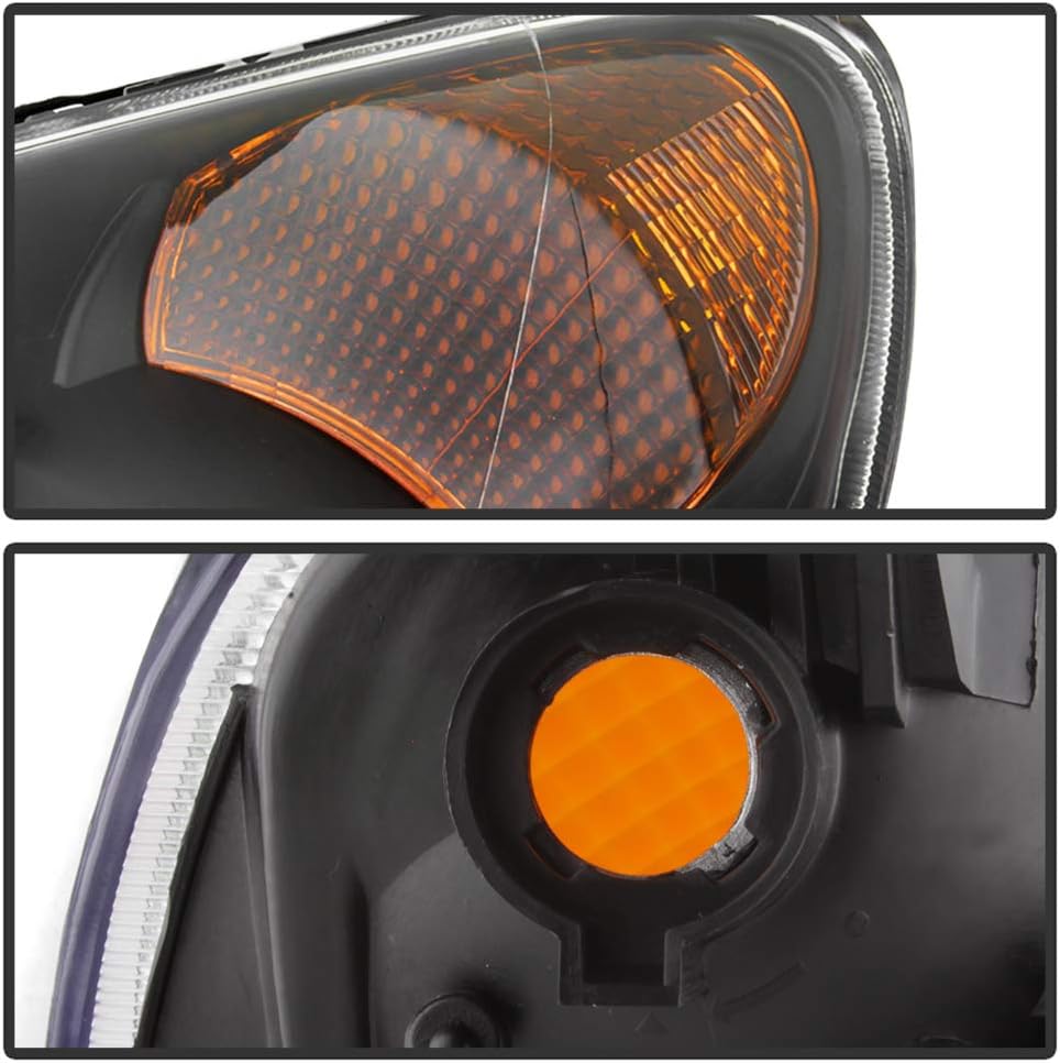 Black Housing Headlights for Honda CRV I658