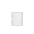 White Corner Storage Wall Cabinet Q21689