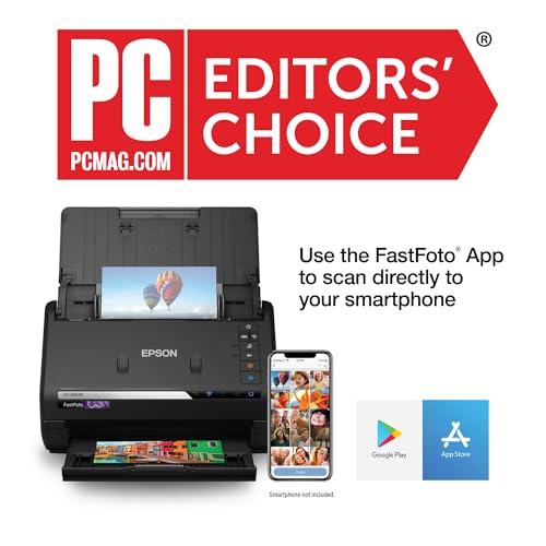 Black Photo and Document Scanning System O9120