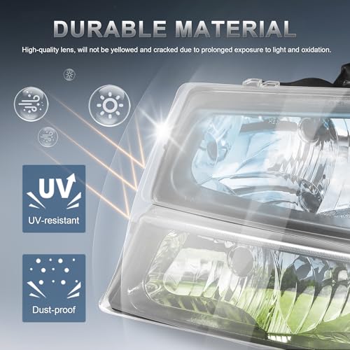 Black Housing Clear Lens Headlight Assembly S862883