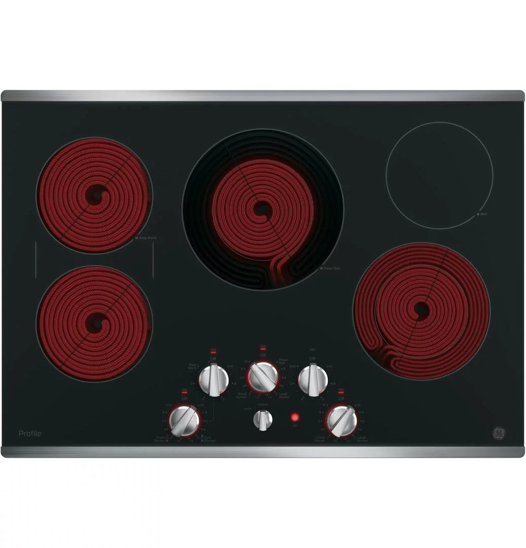 30-inch Built-in Knob Control Electric Cooktop E952