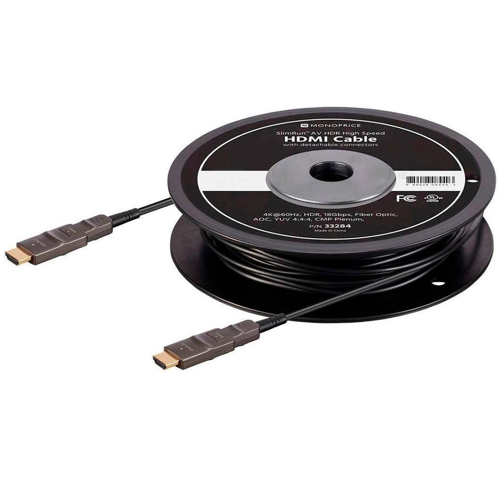 Black HDMI Cable with Detachable Connectors M536