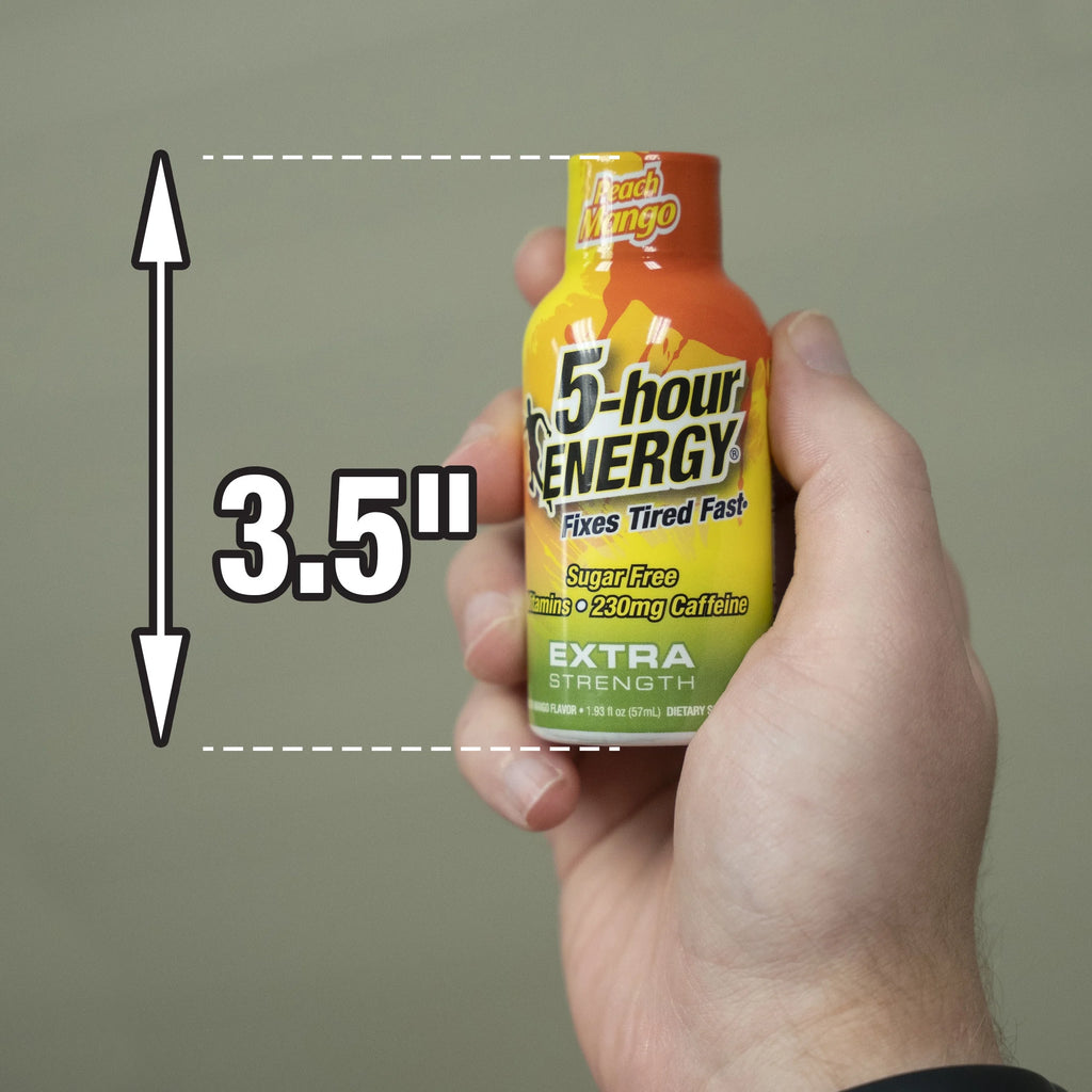 Extra Strength Peach Mango Energy Shot 15 Count I424095