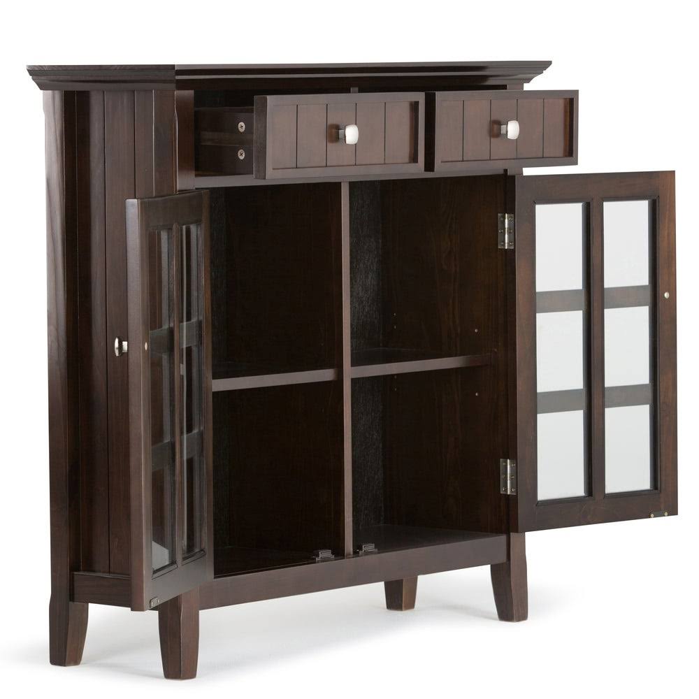 Natural Aged Solid Wood Storage Cabinet H26650