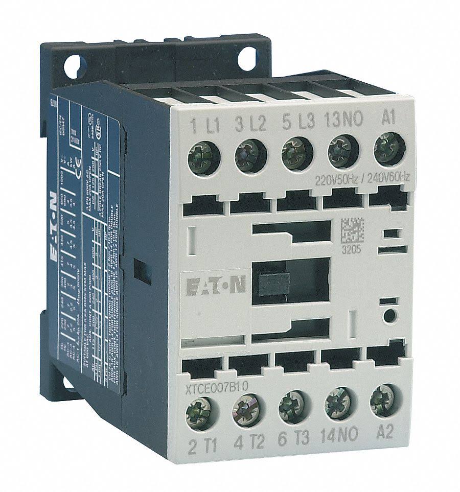 24VDC IEC Magnetic Contactor, 3 Poles, 15 Full Load Amps B25086