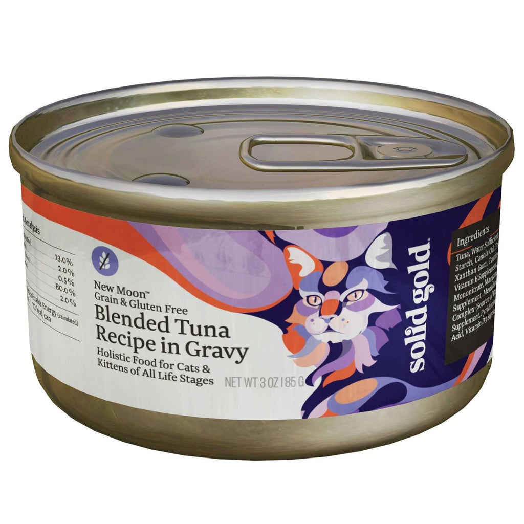 Solid Gold Canned Cat Food Tuna Recipe in Gravy N8758