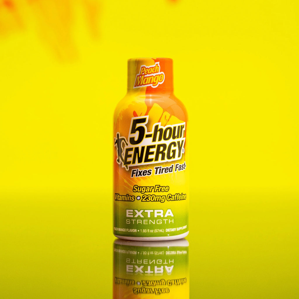Extra Strength Peach Mango Energy Shot 15 Count I424095