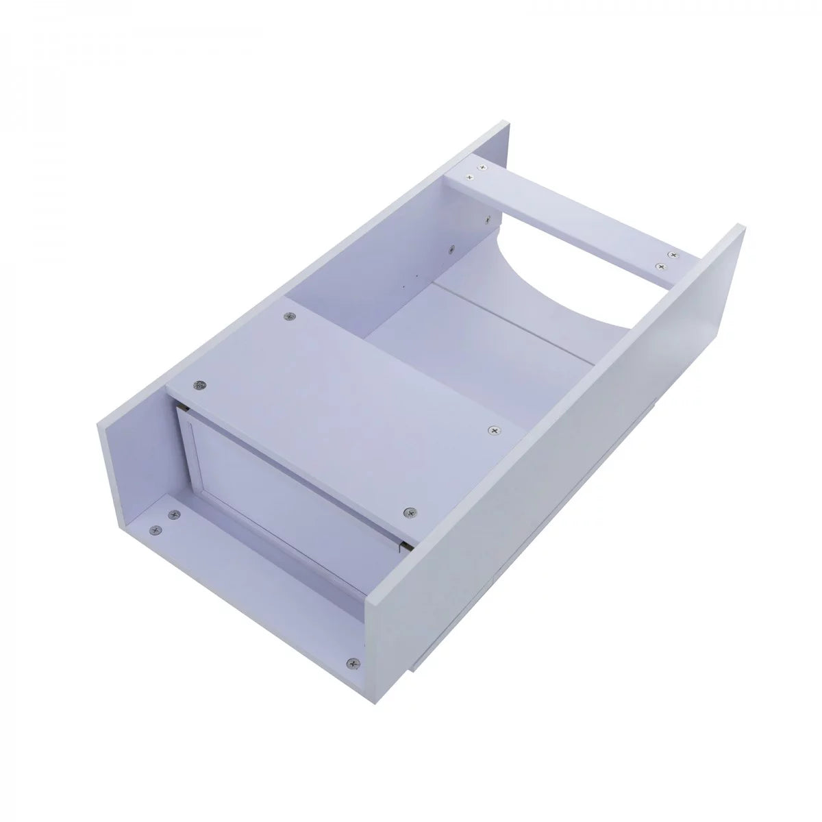 White Painted MDF Cabinet V41858